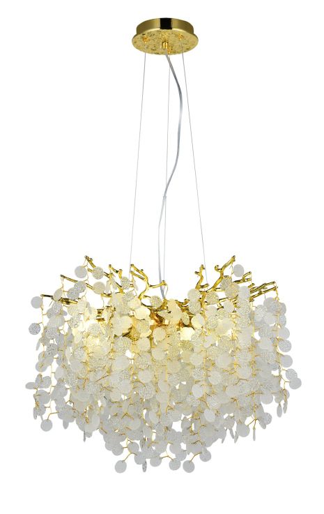 Люстра підвісна VALESO 33003/460 золотий на 6 ламп E14