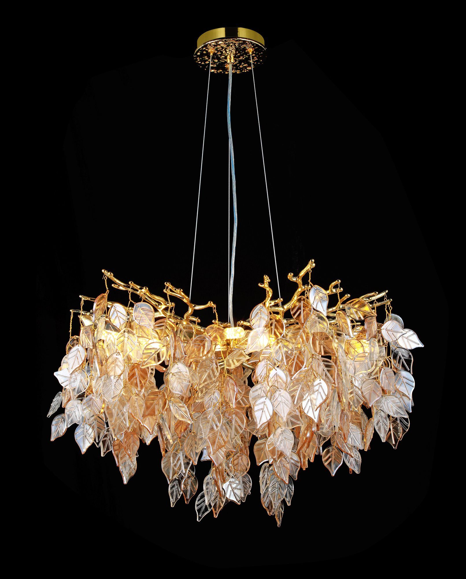 Люстра підвісна VALESO 33022/600 золотий на 8 ламп E14 Люстра підвісна VALESO 33022/600 золотий на 8 ламп E14