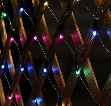 Декоративна LED-Гірлянда Сітка 2х2м 144 LED, VALESO Декоративна LED-Гірлянда Сітка 2х2м 144 LED, VALESO