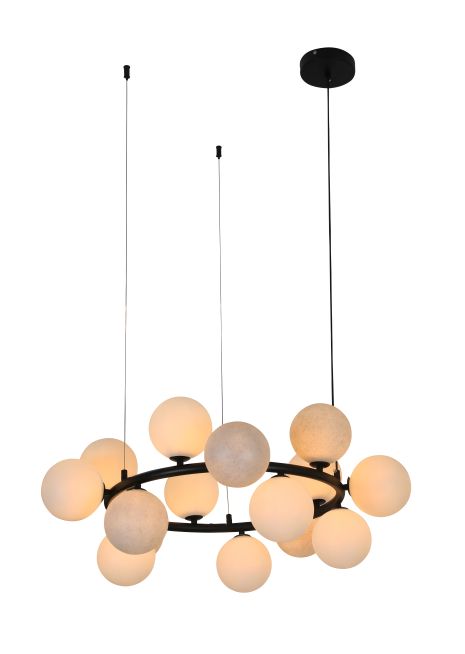 Підвісна люстра VALESO 77071/750, чорна Підвісна люстра VALESO 77071/750, чорна