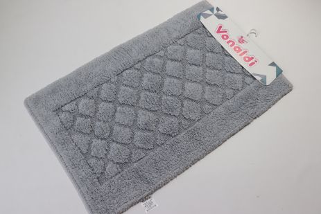 Коврик для ванной 100*60 см Vonaldi Elite Grey 70004