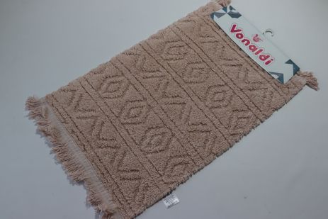 Коврик для ванной 100*60 см Vonaldi Elite Pudra 70000