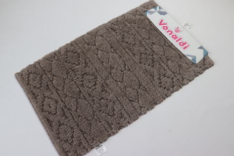 Коврик для ванной 100*60 см Vonaldi Elite Коричневый 70008