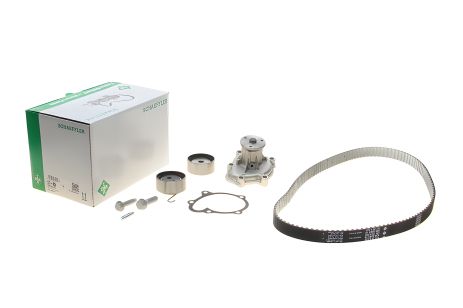 Комплект ГРМ с помпой CHEVROLET CRUZE, VAUXHALL ASTRA, INA (530033830)