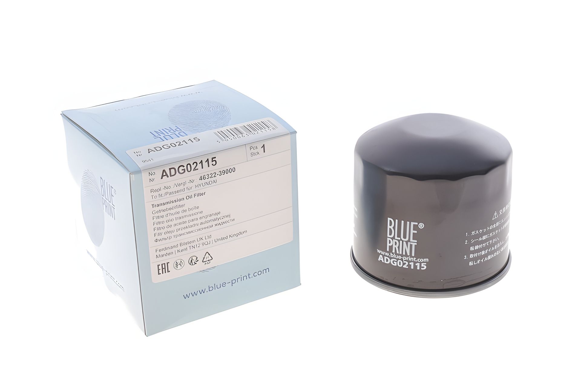 Фільтр АКПП для KIA CARNIVAL, HYUNDAI SANTA FE, BLUE PRINT (ADG02115) Фільтр АКПП для KIA CARNIVAL, HYUNDAI SANTA FE, BLUE PRINT (ADG02115)