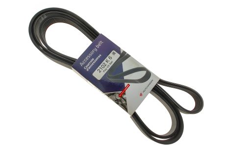 Генераторный ремень 6PK2100 для Vito OM601 (+AC)/LT2.5 (+AC), Hutchinson (2102K6)