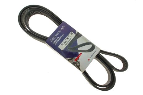 Генераторный ремень 6PK2100 для Vito OM601 (+AC)/LT2.5 (+AC), Hutchinson (2102K6)
