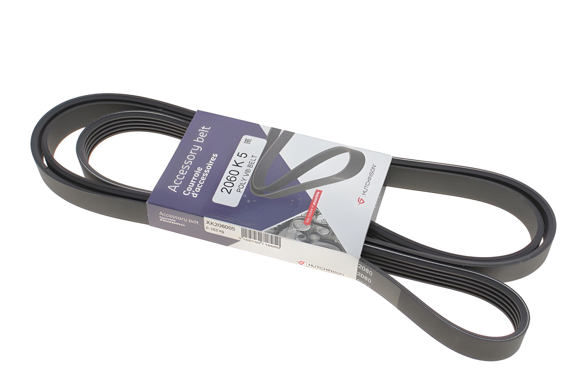 Генераторный ремень 5PK2060 для BMW 3 (E46)/5 (E39)/X5 3.0D, Hutchinson (2060K5) Генераторный ремень 5PK2060 для BMW 3 (E46)/5 (E39)/X5 3.0D, Hutchinson (2060K5)