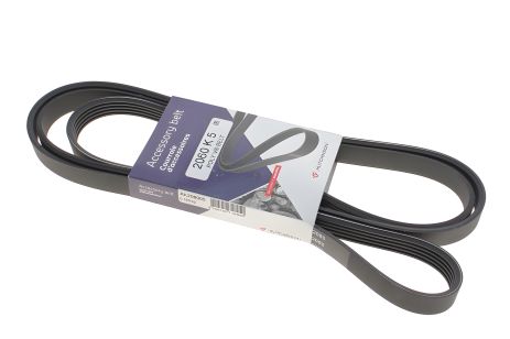 Генераторный ремень 5PK2060 для BMW 3 (E46)/5 (E39)/X5 3.0D, Hutchinson (2060K5)