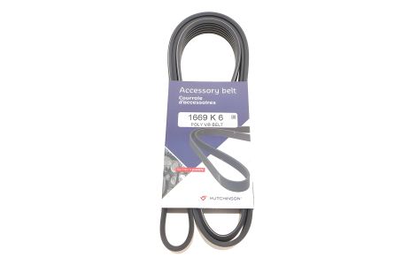 Генераторный ремень 6PK1670 для Ducato/Boxer 2.2HDi 06(+AC) Doblo 1.3D Multijet 04(+AC), Hutchinson (1669) Генераторный ремень 6PK1670 для Ducato/Boxer 2.2HDi 06(+AC) Doblo 1.3D Multijet 04(+AC), Hutchinson (1669)