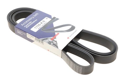 Генератора ремінь 6PK1708 Jumper 1.9TD 9402 ALT, PS, AC, Hutchinson (1705K6)