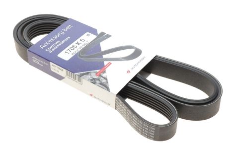 Ремінь генератора 6PK1708 Jumper 1.9TD 9402 ALT, PS, AC, Hutchinson (1705K6) Ремінь генератора 6PK1708 Jumper 1.9TD 9402 ALT, PS, AC, Hutchinson (1705K6)