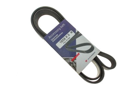 Ремінь генератора 6PK1660 Scudo/Berlingo/Golf/Passat, Hutchinson (1658K6) Ремінь генератора 6PK1660 Scudo/Berlingo/Golf/Passat, Hutchinson (1658K6)