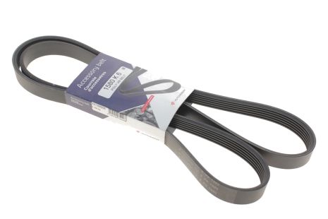 Ремінь генератора VW T5/T6 2.0 TSI 11-19, Hutchinson (1580K6) Ремінь генератора VW T5/T6 2.0 TSI 11-19, Hutchinson (1580K6)