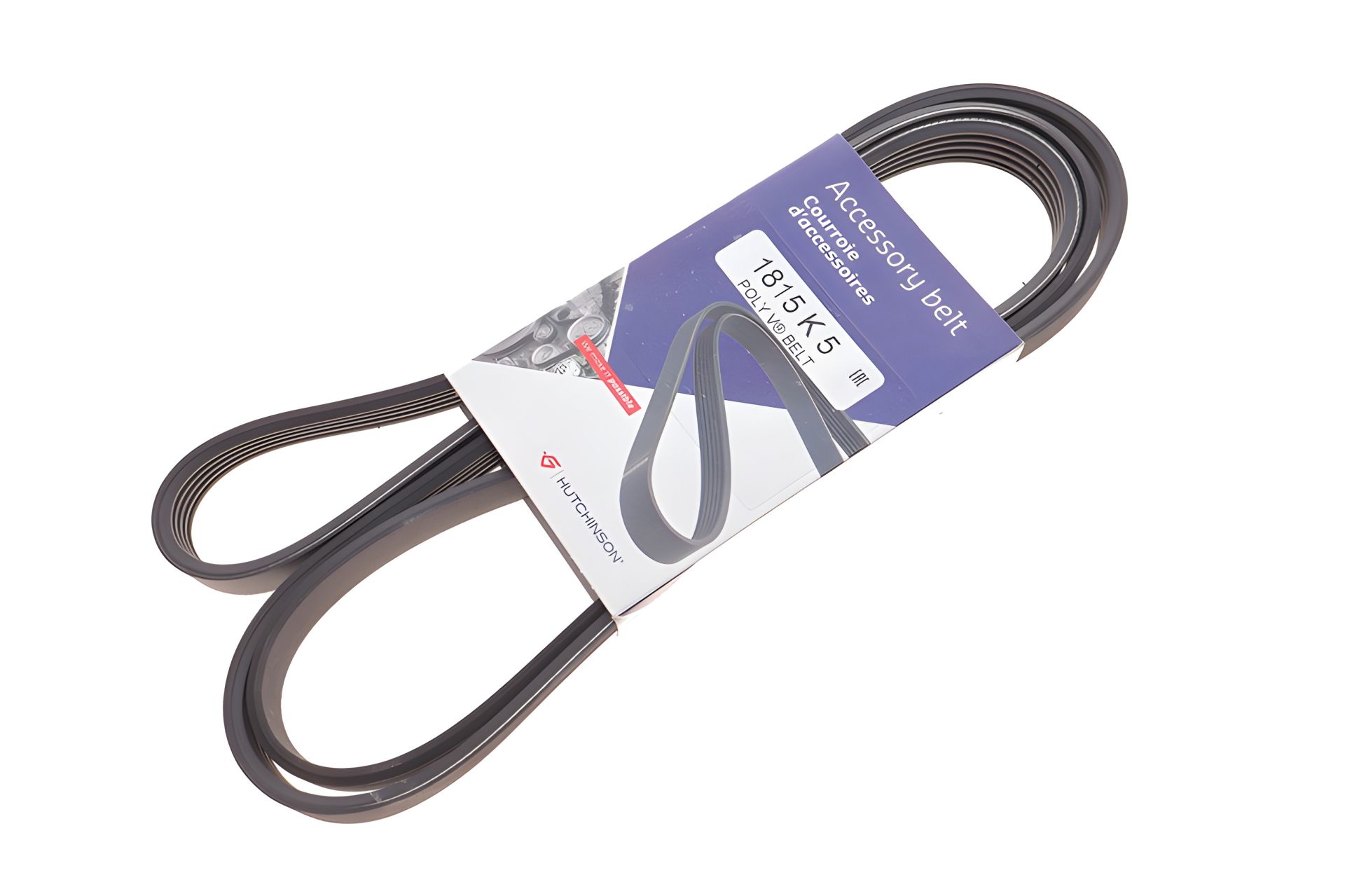 Ремень генератора 5PK1815 для BMW, Hyundai, KIA, Hutchinson (1815K5) Ремень генератора 5PK1815 для BMW, Hyundai, KIA, Hutchinson (1815K5)