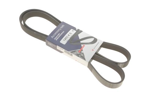 Ремінь генератора 6PK1460 для Combo 1.2/1.4i 01 T4 2.0 03, Hutchinson (1460K6) Ремінь генератора 6PK1460 для Combo 1.2/1.4i 01 T4 2.0 03, Hutchinson (1460K6)