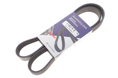6PK1183 ремінь генератора Audi 80/A6/Fabia 1.9TDI (AC)/Ducato 2.0JTD 01 (ALT), Hutchinson (1180K6) 6PK1183 ремінь генератора Audi 80/A6/Fabia 1.9TDI (AC)/Ducato 2.0JTD 01 (ALT), Hutchinson (1180K6)