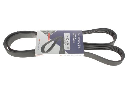 Ремень генератора модели 6PK1400 Kangoo 1.9D 98-, Hutchinson (1400K6)