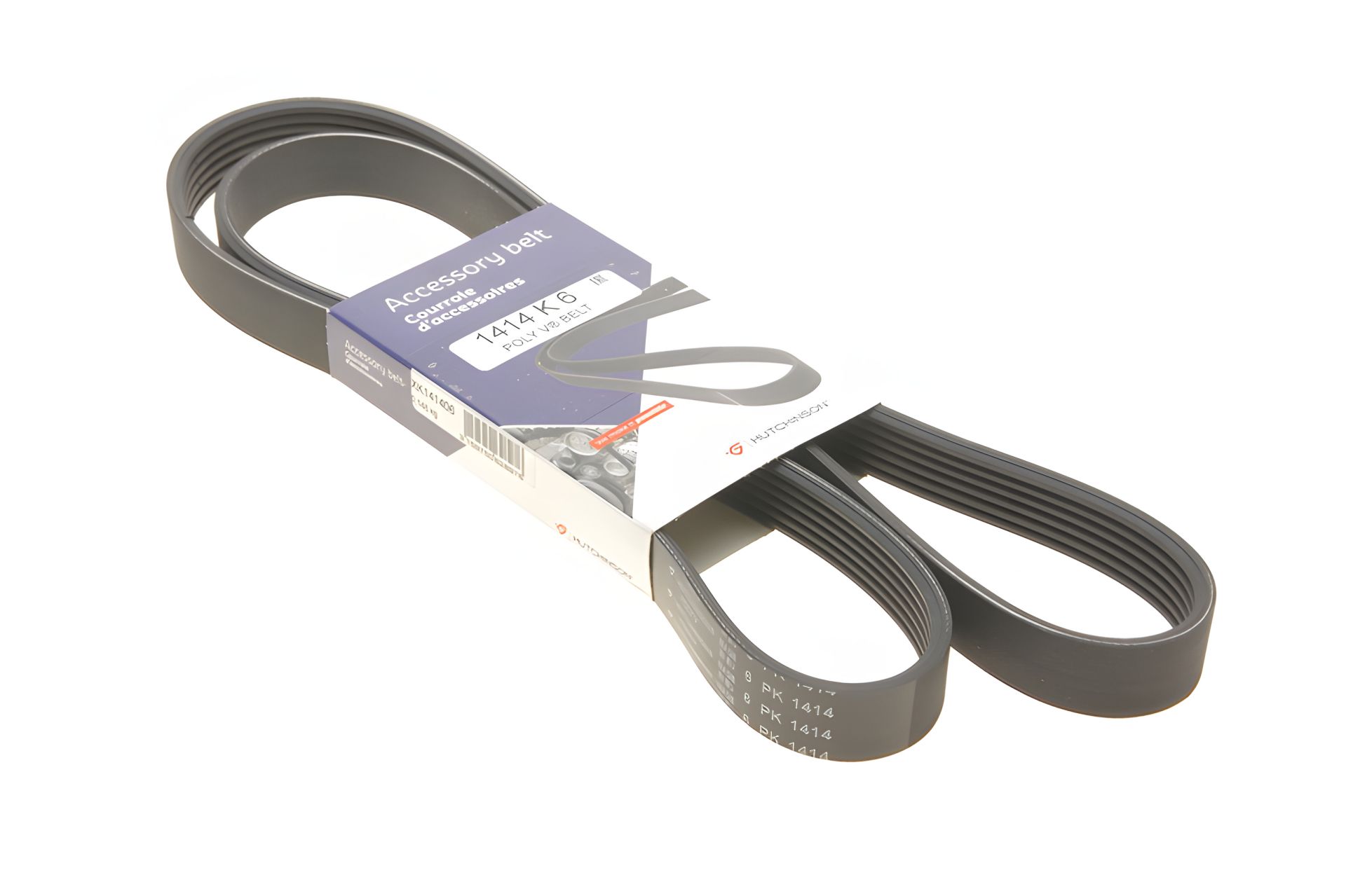 Генератора ремінь 6PK1413 Connect/Focus 1.8TDCI, Hutchinson (1414K6) Генератора ремінь 6PK1413 Connect/Focus 1.8TDCI, Hutchinson (1414K6)