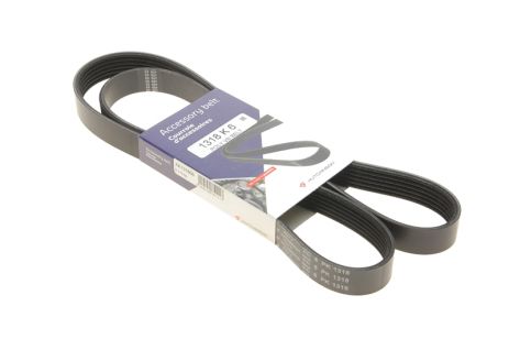 Ремінь генератора 6PK1320 Combo 1.3CDTi 05- (+AC), Hutchinson (1318K6)