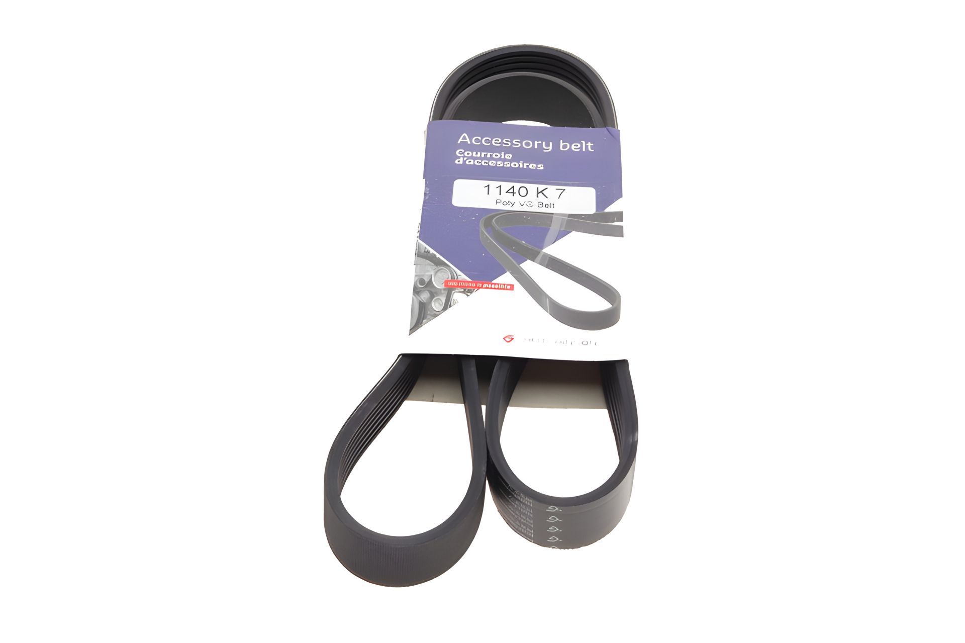 Генераторный ремень для Nissan Micra/Note/Tiida 1.6/1.8 05-, Hutchinson (1140K7) Генераторный ремень для Nissan Micra/Note/Tiida 1.6/1.8 05-, Hutchinson (1140K7)