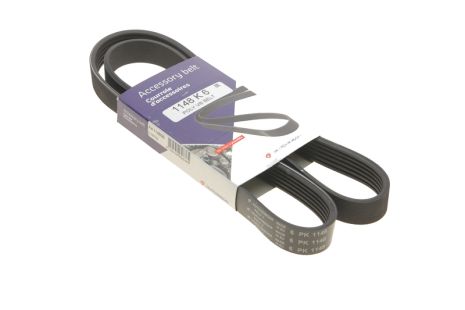 Ремінь генератора 6PK1148 Golf III/Passat B3/B4 1.9D/TDI (AC), Hutchinson (1148K6) Ремінь генератора 6PK1148 Golf III/Passat B3/B4 1.9D/TDI (AC), Hutchinson (1148K6)