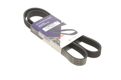 Генераторный ремень 6PK1148 для Golf III/Passat B3/B4 1.9D/TDI (AC), Hutchinson (1148K6)