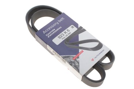 Ремінь генератора 6PK923 Golf III/Passat/T4/Caddy 1.9TD, Hutchinson (923K6) Ремінь генератора 6PK923 Golf III/Passat/T4/Caddy 1.9TD, Hutchinson (923K6)