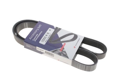 Ремінь генератора Fiat Doblo 1.9 D/JTD 01-, Hutchinson (1050K6)