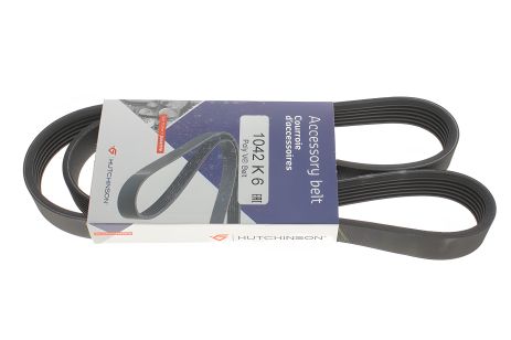 Ремінь для генератора 6PK1043 Golf III/Passat/T4 1.9D/TD (TP), Hutchinson (1042K6)