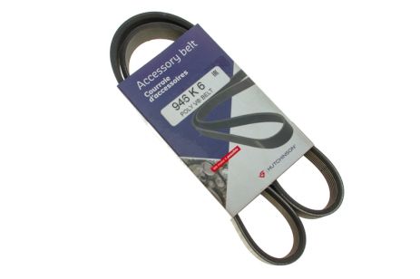 Ремінь генератора 6PK948 Golf V/Audi A3 2.0TDI 03 (-AC)/Jumper/Ducato 2.8HDI 00, Hutchinson (946K6)