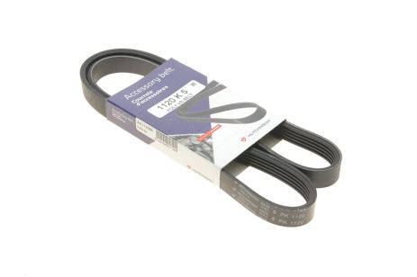 Ремінь генератора 5PK1123 Trafic 1.9DCI 01 ALT, PS, Hutchinson (1120K5)