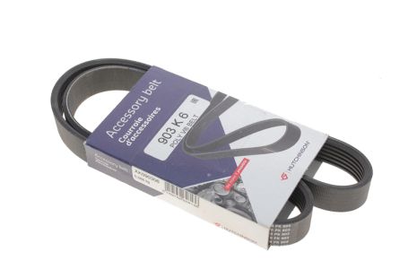 Ремень генератора 6PK900 Golf V 2.0FSI/Ducato 2.5D/TD 9402 ALT, Hutchinson (903K6)