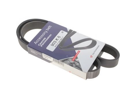 Ремінь генератора 6PK900 Golf V 2.0FSI/Ducato 2.5D/TD 9402 ALT, Hutchinson (903K6) - безперебійна робота