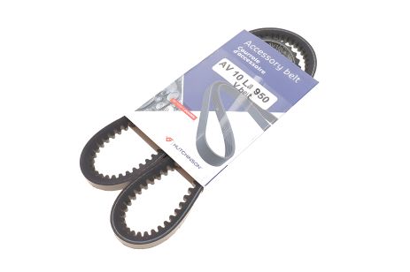 Ремінь генератора для VW Golf Passat B3/B4/Audi 80/100 1.6/1.8/2.0 (10x950), Hutchinson (AV10LA950)