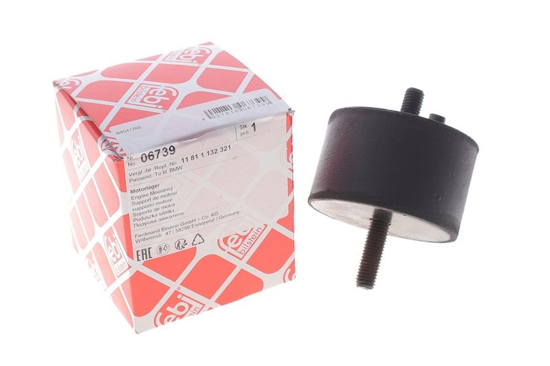 Подушка двигуна для BMW 5, BMW 3, FEBI BILSTEIN (06739) Подушка двигуна для BMW 5, BMW 3, FEBI BILSTEIN (06739)
