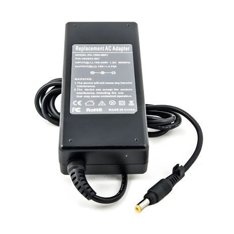 Ноутбучный блок питания PowerPlant HP 220V, 19V 90W 4.74A (4.8*1.7)