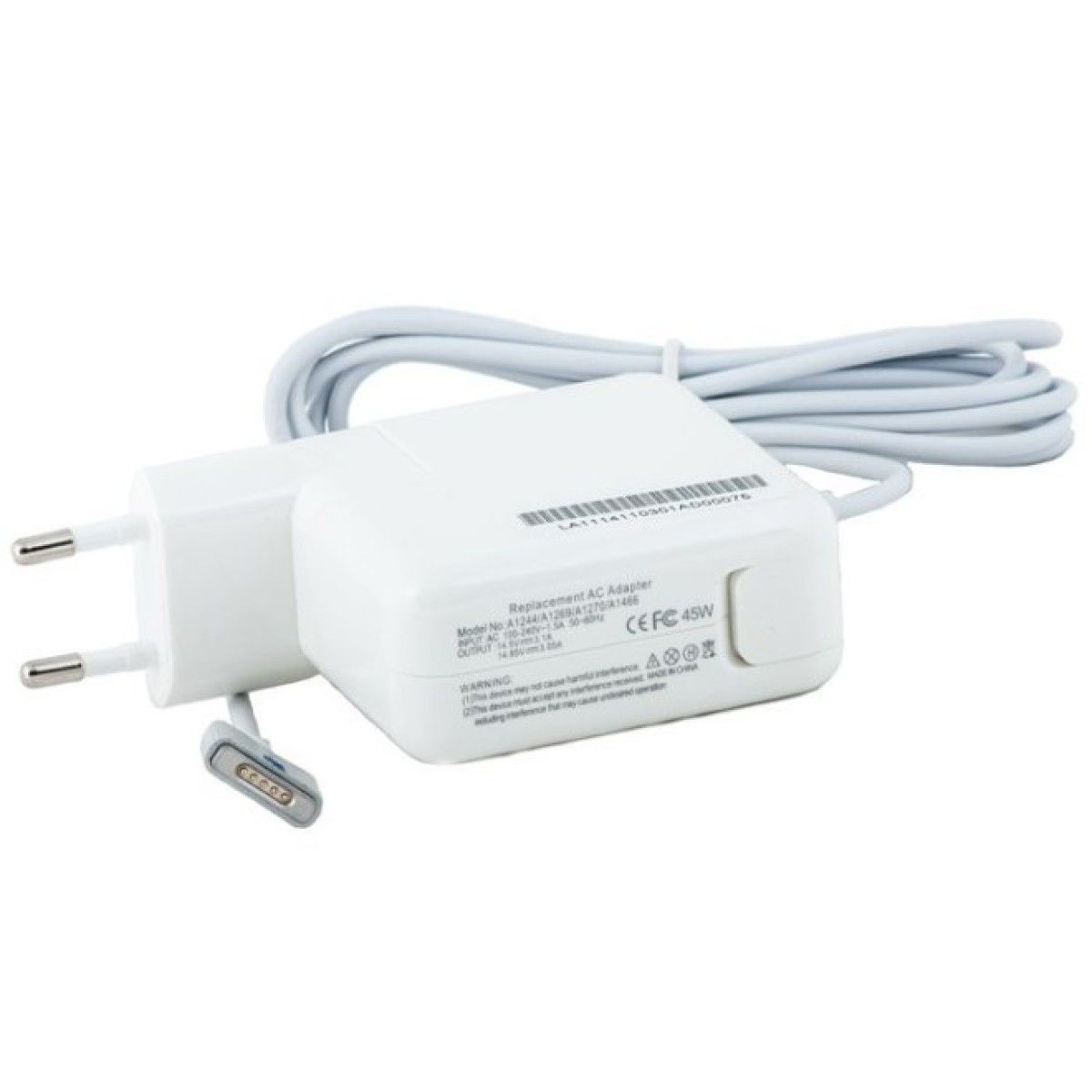 Блок живлення Power Plant для ноутбуків Apple, 220V, 14.85V, 45W, 3.05A (MagSafe2) Блок живлення Power Plant для ноутбуків Apple, 220V, 14.85V, 45W, 3.05A (MagSafe2)