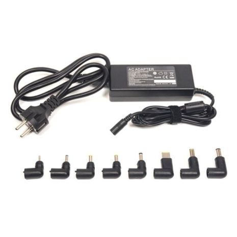 Универсальный блок питания для ноутбуков PowerPlant 220V, 15-20V 90W 6A