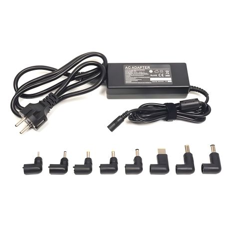 Універсальний блок живлення для ноутбуків Power Plant, 220V, 15-20V, 90W, 6A