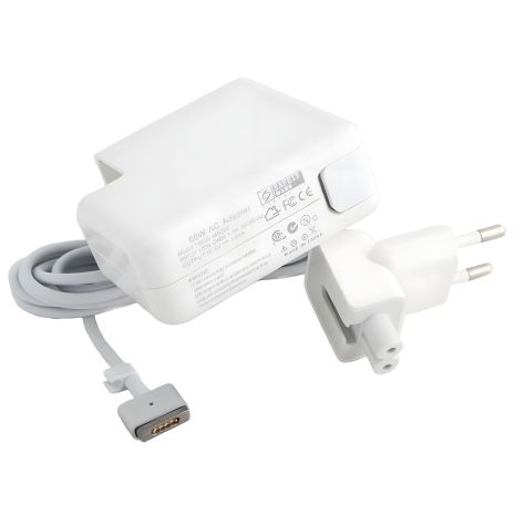 PowerPlant Apple адаптер для ноутбуков 220V, 16.5V 60W 3.65A (MagSafe 2) PowerPlant Apple адаптер для ноутбуков 220V, 16.5V 60W 3.65A (MagSafe 2)