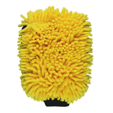 Перчатка из Микрофибры 19*26 см Цвет Желтый Перчатка из Микрофибры 19*26 см Цвет Желтый