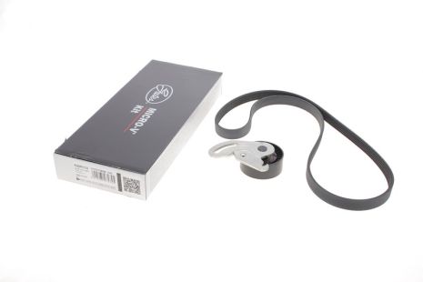 Роликовый модуль натяжителя ремня (ролик, ремень) RENAULT, NISSAN KUBISTAR BOX, GATES (K025PK1133)