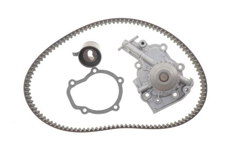 Роликовий модуль натягувача ременя (ролик, ремінь, помпа) DAEWOO, CHEVROLET, SKF (VKMC90008)