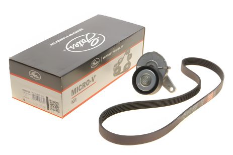 Натяжной роликовый модуль для SKODA SUPERB III, GATES (K026PK1028)