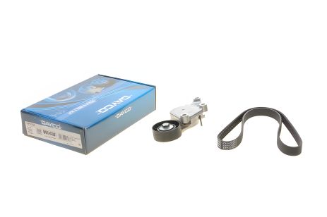 Ремень и роликовый модуль натяжителя для PEUGEOT, DAYCO (KPV333) Ремень и роликовый модуль натяжителя для PEUGEOT, DAYCO (KPV333)