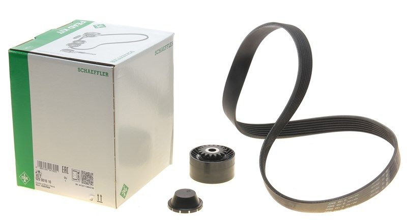 Роликовый модуль натяжителя ремня (ролик, ремень) RENAULT CLIO IV, INA (529001610) Роликовый модуль натяжителя ремня (ролик, ремень) RENAULT CLIO IV, INA (529001610)