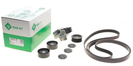 Роликовый модуль натяжителя ремня (ролик, ремень) AUDI A6 ALLROAD, INA (529020910)