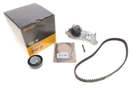 Роликовий модуль натягувача ременя (ролик, ремінь, помпа) CONTINENTAL (CT988WP3)