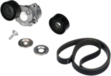 Роликовий модуль натягувача ременя (ролик, ремінь) MERCEDES-BENZ VITO TOURER, GATES (K016PK2030)